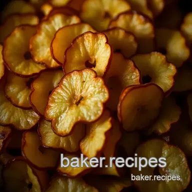 Delicious Apple Chips Recipe: A Simple & Guilt-Free Snack Recipe Card