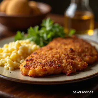 The Golden Standard Truly Crispy German Chicken Schnitzel Recipe Card
