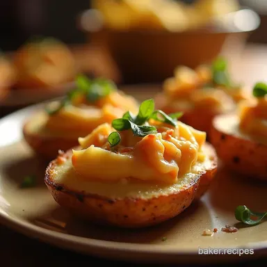 The Ultimate Crispy Potato Skins Recipe Easy Loaded Recipe Card