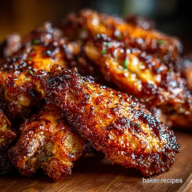 Ninja Air Fryer Wings Crispy Pub Grub in Minutes Recipe Card
