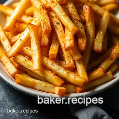How Do You Make Fries in the Oven? My Easy Crispy Baked Recipe Recipe Card