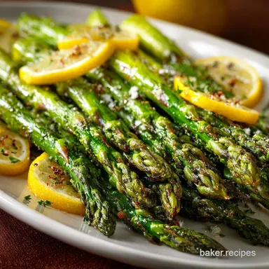 Foolproof Roasted Asparagus with Lemon Perfect Crisp in 15 Minutes