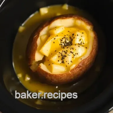 Effortlessly Perfect: How to Cook Baked Potatoes in Crock Pot Recipe Card