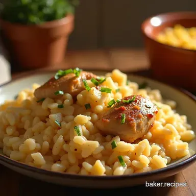 Foolproof Crock Pot Chicken and Rice Creamy Weeknight Hero Recipe Card
