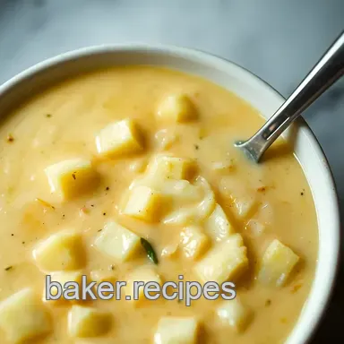 Easy & Creamy Crockpot Potato Soup: The Ultimate Comfort in a Bowl Recipe Card