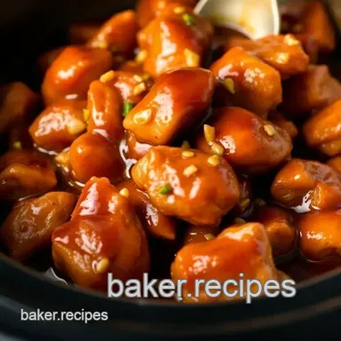 Crockpot Honey Garlic Chicken: Sticky, Sweet & Easy! Recipe Card