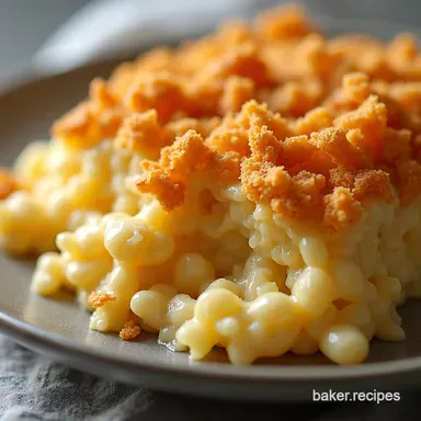 The Golden Crown Creamy Hashbrown Casserole with Cornflakes