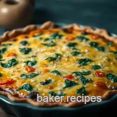 Easy No Pie Crust Quiche Recipe: My Favourite Veggie Delight