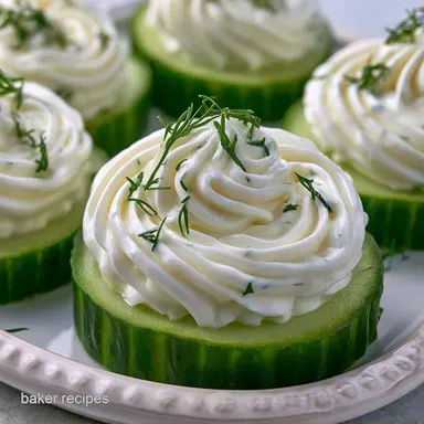 Cucumber Bites in 15 Minutes Recipe Card