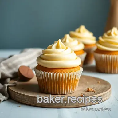 Bake Butterscotch Cupcakes: Sweet Delight Recipe Card