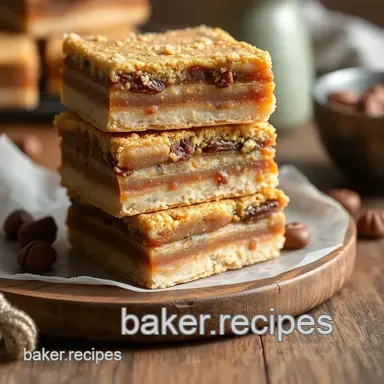 Delightfully Irresistible Bake Caramel Snickers Layer Bars: A Family Favorite Recipe Card