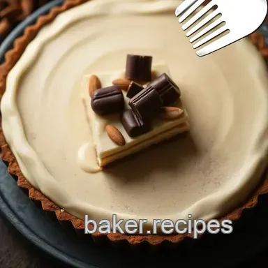 Clock Clock Iconcutlery Decadent Almond Joy Tart Recipe Recipe Card