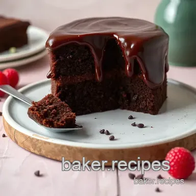 How to Bake Chocolate Cake with Luscious Ganache: My Ultimate Decadent Delight Recipe Card