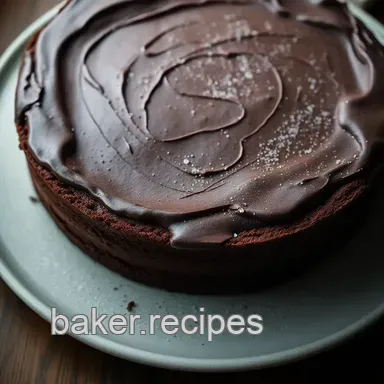 Decadent Chocolate Torte Recipe: My Go-To Showstopper! Recipe Card