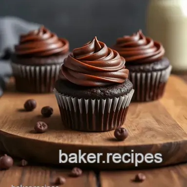Why You'll Love to Bake Fudge Brownie Cupcakes for Indulgence Recipe Card
