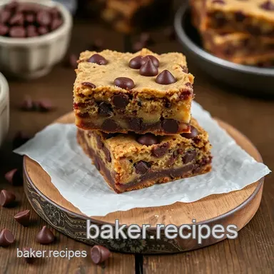 Decadent Bake Chocolate Chip Bars with Gooey Goodness: A Family Favorite Recipe Card