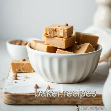 Make Creamy Peanut Butter Fudge Delight Recipe Card