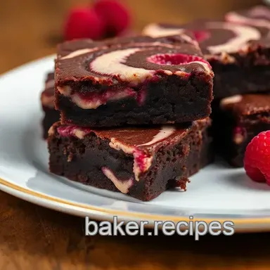 Decadent Bake Raspberry Brownies with Creamy Swirls: My Go-To Recipe!