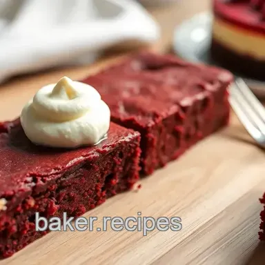 Decadent Red Velvet Brownies with Creamy Cheesecake Swirl: A Family Favorite