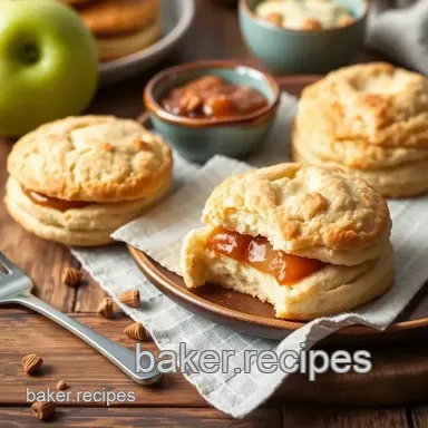 How to Bake Apple Biscuits with Sweet Filling: A Cozy Family Delight Recipe Card