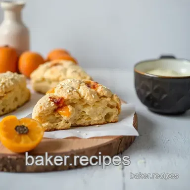 How to Bake Apricot Scones with Zesty Ginger: A Delicious Treat Recipe Card