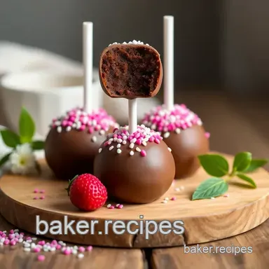 How to Bake Chocolate Cake Pops - Easy & Fun Treats for Everyone! Recipe Card