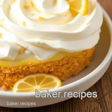 Delicious No-Bake Lemon Dessert in 4 Hours Recipe Card