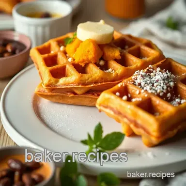 Deliciously Fluffy Sweet Potato Waffles: My Family’s Fall Favorite Recipe Card