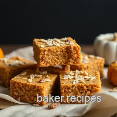 Bake Pumpkin Oatmeal Treats Soft & Chewy