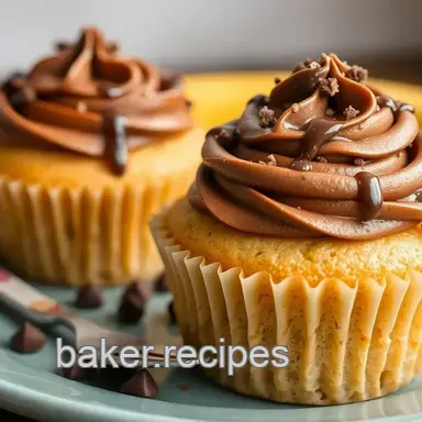 Easy & Moist Bake Banana Cupcakes with Chocolate Delight: A Family Favorite