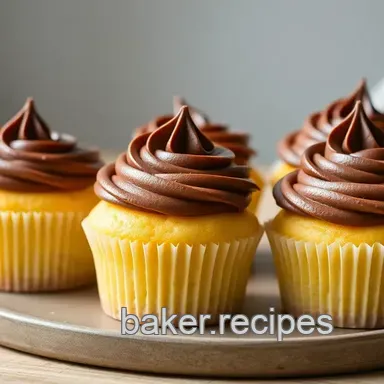How to Bake Yellow Cupcakes with Chocolate Frosting: A Delicious Family Favorite