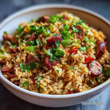 Dirty Rice in 50 Minutes: Cajun Classic Recipe Card