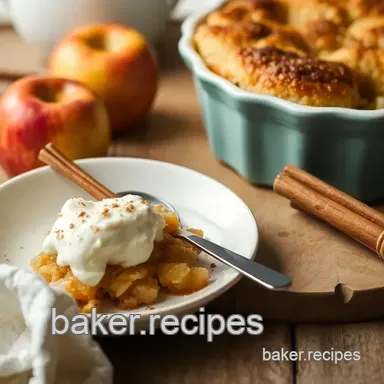 How to Bake Apple Cobbler with Warm Cinnamon Flavor: My Family's Favorite Recipe Card