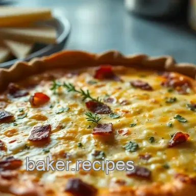 Easy Quiche Lorraine Recipe: Cheesy Goodness!