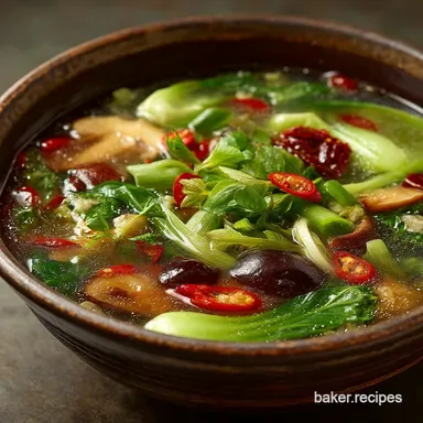 Jade Garden Clear Chinese Vegetable Soup Recipe Quick Restorative
