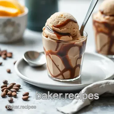 The Ultimate No-Churn Coffee Ice Cream - Simple & Delicious Treat! Recipe Card