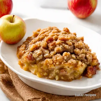 Easy Crock Pot Apple Crisp Autumn in a Slow Cooker