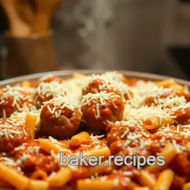 My Sunday Comfort: Easy Dump and Bake Meatball Casserole