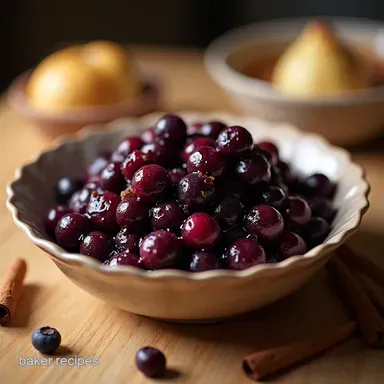 Foolproof Blueberry Chutney Recipe with Ginger Spice Recipe Card