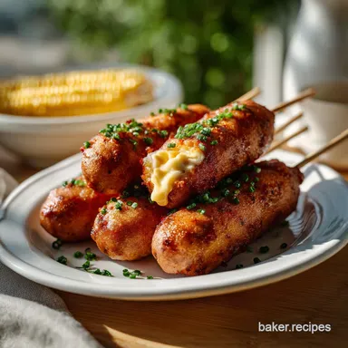 Easy Korean Corn Dogs Recipe with Crispy Panko Crust