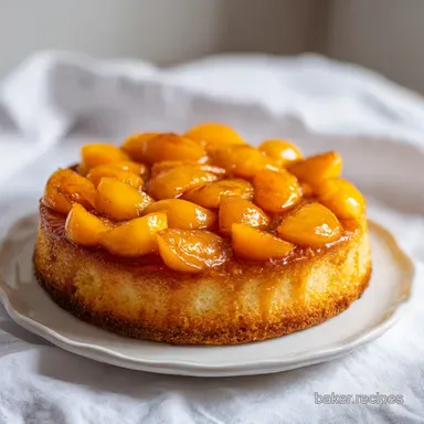 Peach Cobbler: Shatter Crisp Recipe Card