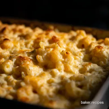 Easy Baked Mac and Cheese Recipe: Creamy Comfort! Recipe Card