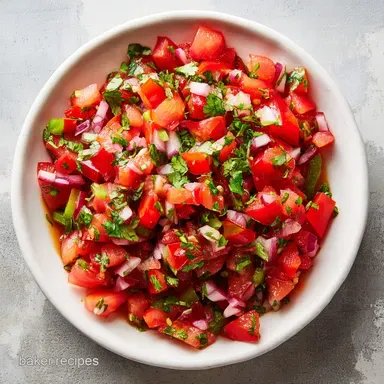 Pico de Gallo Recipe: Fresh Salsa in 30 Minutes Recipe Card