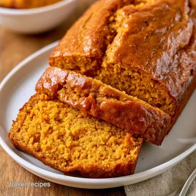 Easy Pumpkin Bread in 70 Minutes