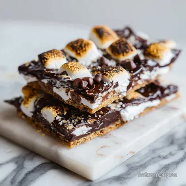 S'mores Bark Recipe in 1 Hour Recipe Card