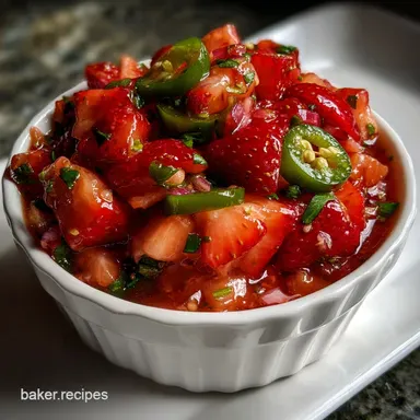 Strawberry Salsa Recipe: Easy Fresh Summer Sweet Heat