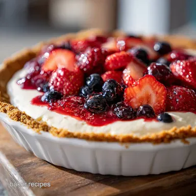 Texas Pie Recipe: 55 Minute Baked Dessert with Salted Pretzels Recipe Card