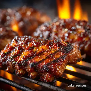 BBQ Ribs on the Grill FallOffTheBone Goodness