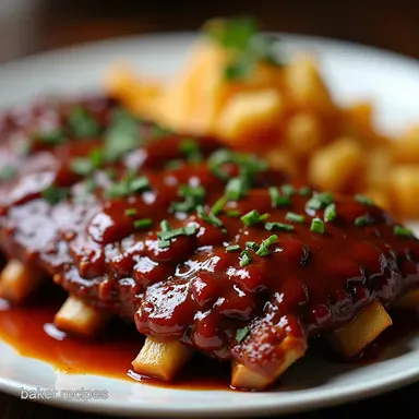 FallOffTheBone Crockpot Ribs BBQ Bliss
