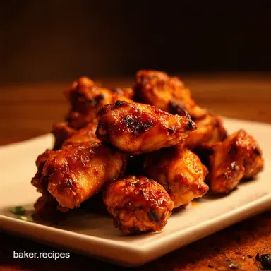 Best Grilled Chicken Wings Recipe 3 FingerLickin Flavors Recipe Card